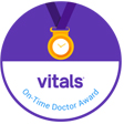 John J. Christoforetti awareds as On-Time Doctor Award (2018, 2015, 2017, 2016, 2014)